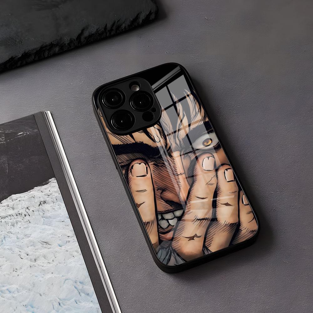 

B-Berserk G-Guts Phone Case For IPhone 17 Air 16 E Pro Max 15 14 13 Mini 12 Pro 11 Max Plus Black Glass Cover iPhone 13