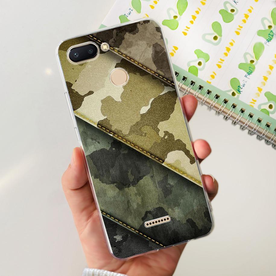 For Cover Xiaomi Redmi 6 Phone Case Fashion Marble Butterfly Soft Silicone Back Cover For Xiomi Redmi 6 6A Redmi6 Redmi6a Fundas
