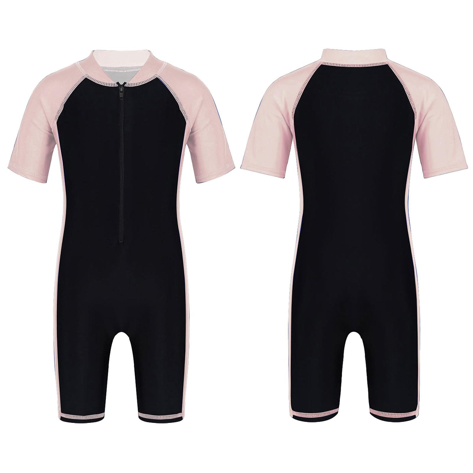 

Унисекс Мальчики Девочки Детский Цельный Гидрокостюм Детский Купальник Шорти Дайвинг Рашгард Купальник 7-8 Years