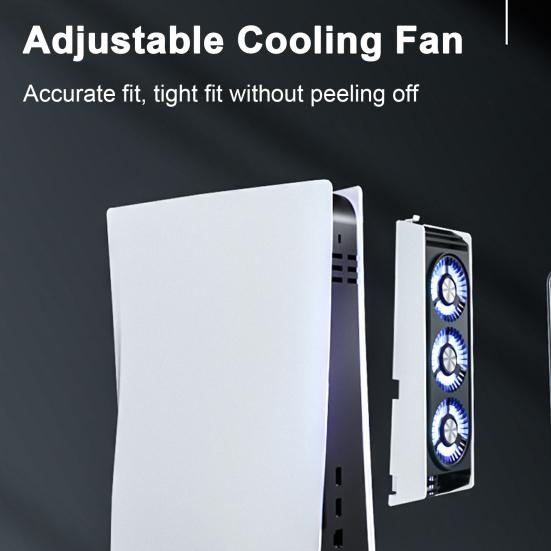 

Вентилятор охлаждения игровой консоли Yousheng с регулируемой скоростью вращения, бесшумный, USB Plug-Play, эффективный радиатор для PS5