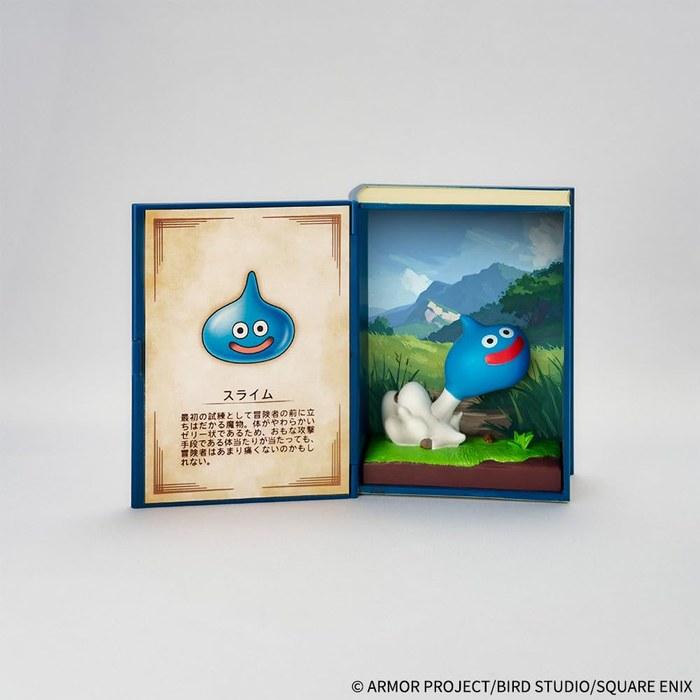 Dragon Quest Adventure Book Collection Defeated Monster Figure Box, 1 Box = 6 Figures, Total 6 Types, Blue