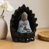 Backflow Incense Burner, Buddha with Lights