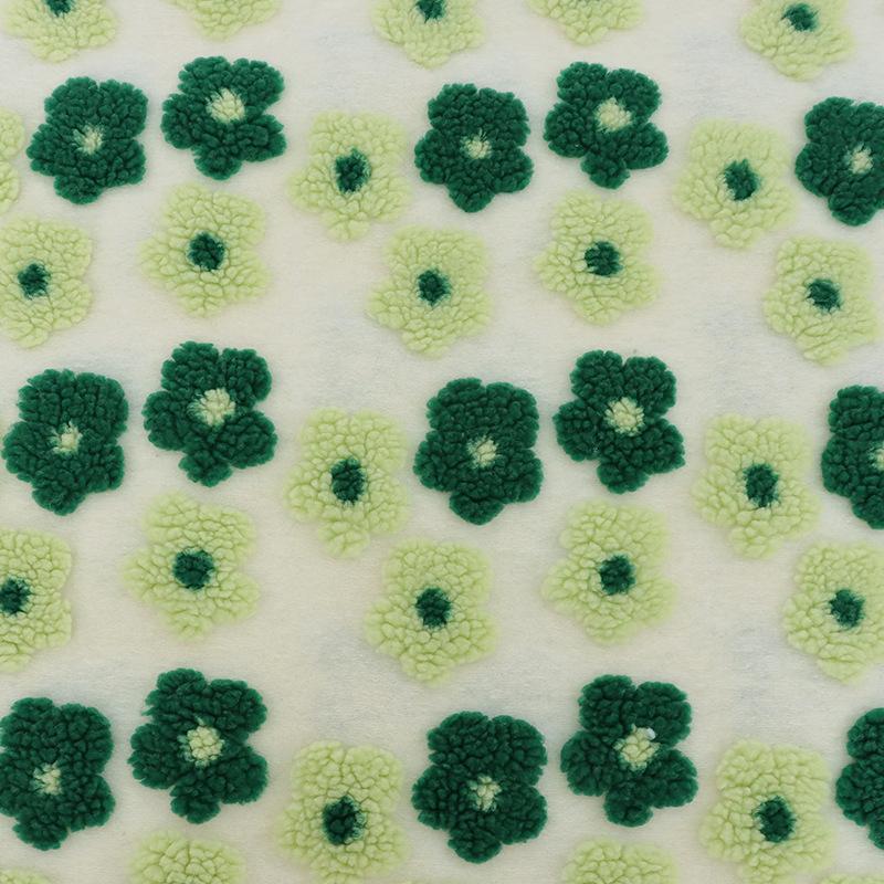 

0,5 м/1 м/2 м Жаккардовая ткань из овечьей шерсти с мелким цветочным рисунком для пошива зимних пальто, наволочек, подушек, одеял, постельного белья, ткани для шитья своими руками 100x160cm