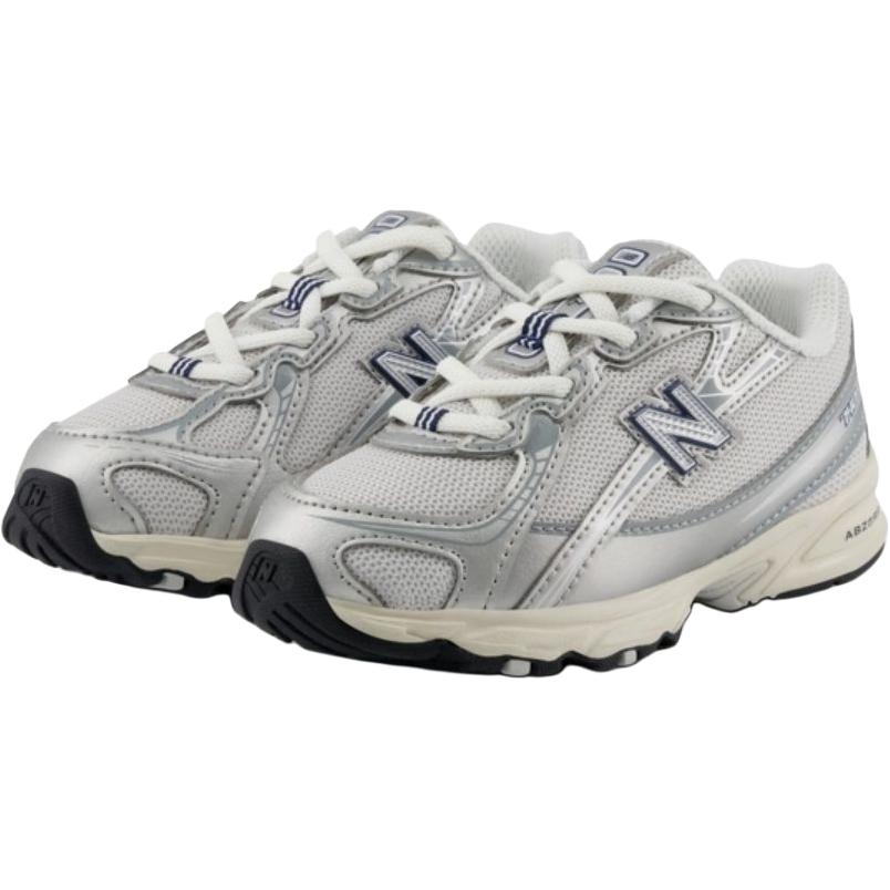New Balance 740 Bungee Lace Toddler 'White/Pink' IZ740WP