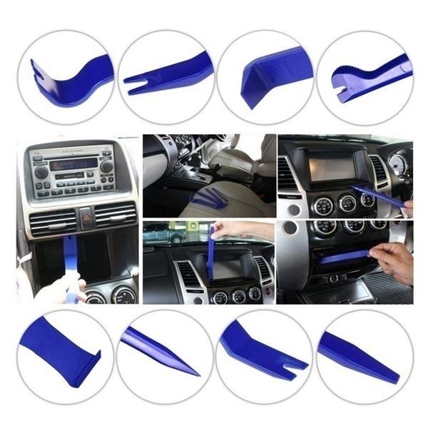 7 szt. Narzędzie do demontażu podważ Auto Car Audio Dash Tirm Instalator panelu Usunięcie deski rozdzielczej Naprawa otworu