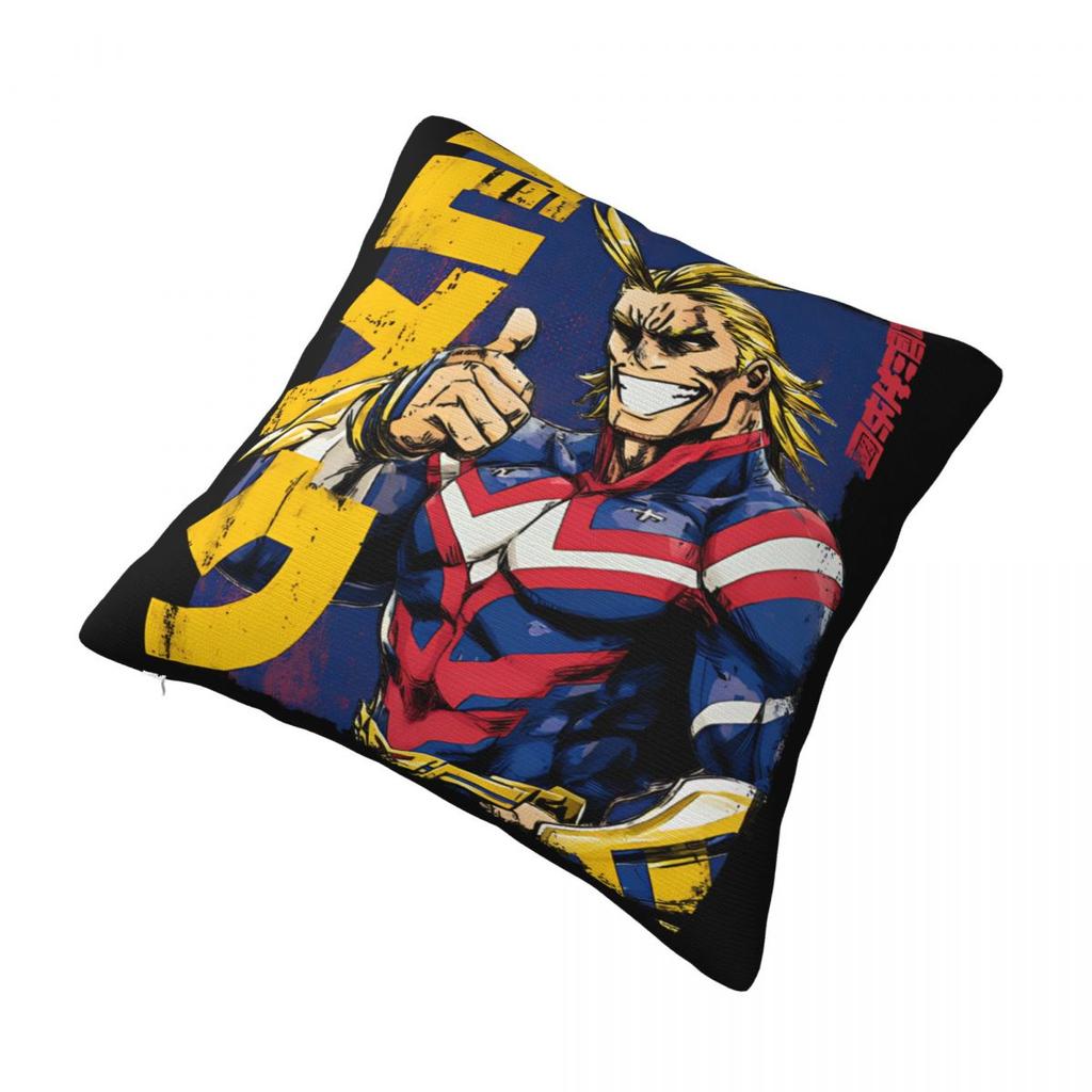 My Hero Academia All Might Pillowcases Merch Soft Cushion Cover Pillow Covers Seat Decorations Zippered Multi-Size