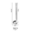 Hammered 304 Stainless Steel Serving Spoon