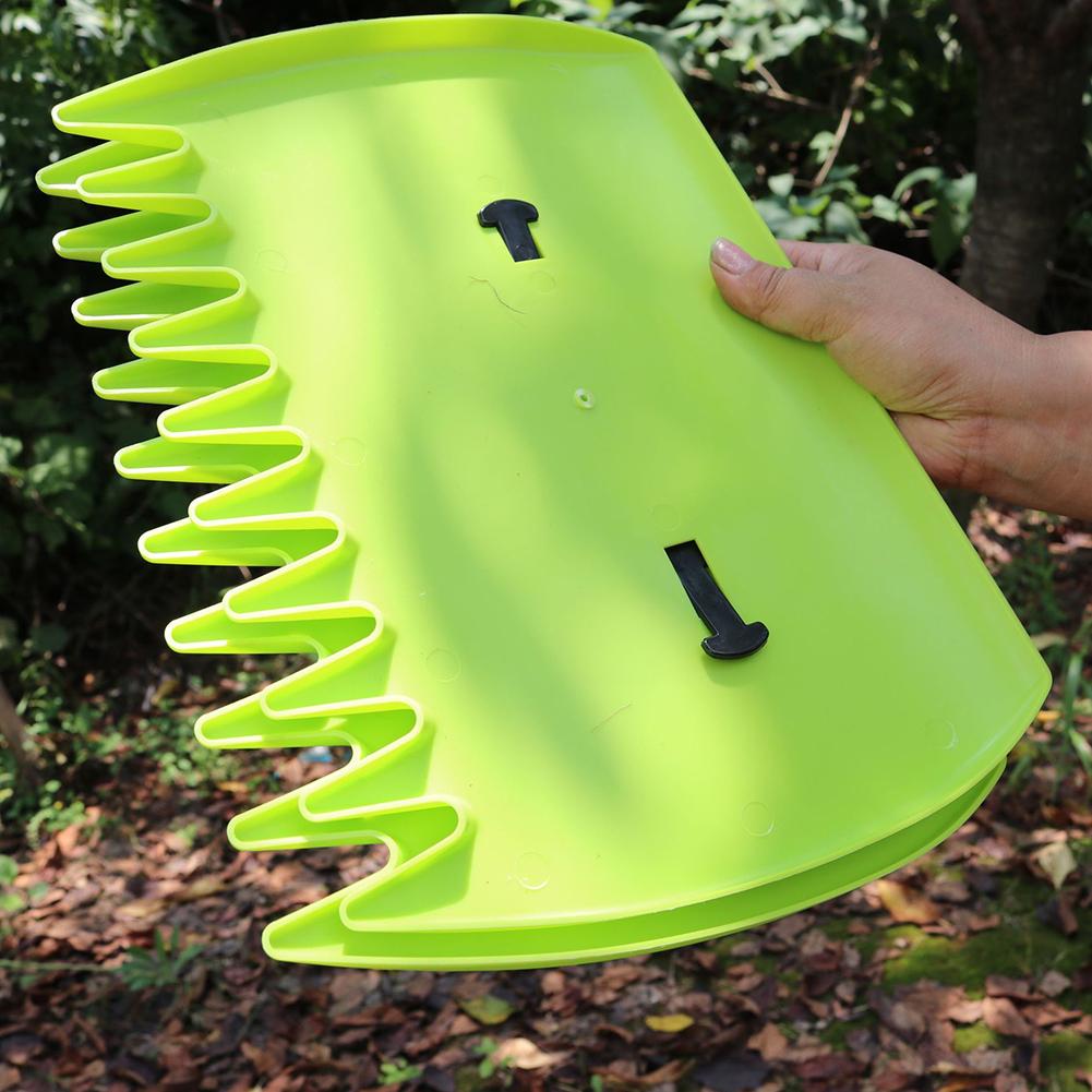 2pcs Plastic Adjustables Handles Leaf Claws Multi-purpose Leaf Grabbers For Picking Up Leaves