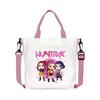 Girls Group Poster Printed Canvas Bag  Style Fan Support Zipper Handbag Women's Bag