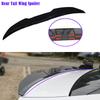 New Style Universal 3pcs Sedan Rear Trunk Tail Rear Wing Spoiler 117-127cm Adjustable DIY Refit Boot Wings Spoiler Car 2027