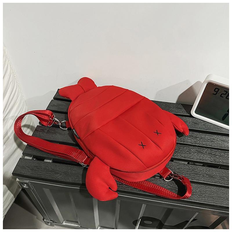 School Bag New High Value Personality Cool Funny Creative Cartoon Shark Backpack Couple Light Spring Outing Backpack