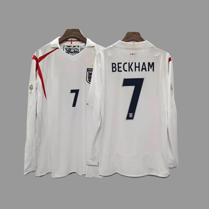 Vintage Long Sleeve Football Jersey Retro Soccer Shirt Men Women Sportswear