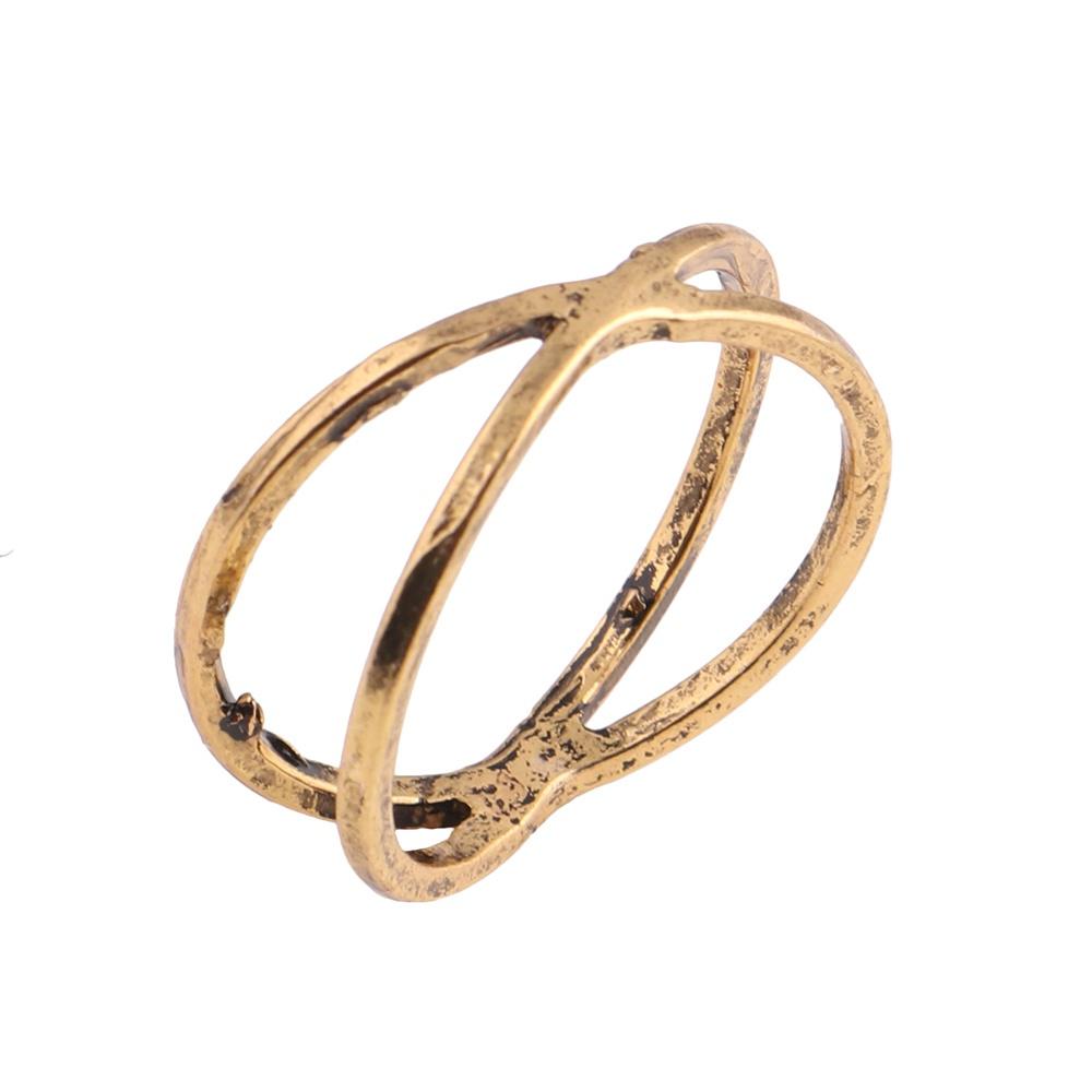 7 Pcs / Set New Arrival Flower Gemstone Carved Ring Set Bohemian Vintage Jewelry Women Accessories