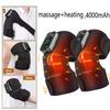 Massageador Multifuncional de Pernas Joelhos Aquecimento Articular Massagem Vibratória Suporte de Cotovelo Ombro Almofada Térmica Massageadora para Joelhos