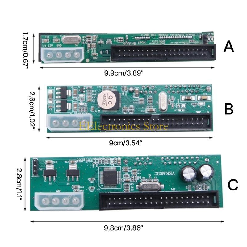 B03C SATA to 3.5inch IDE Adapters 3.5inch SATA Hard Drive to 40Pin 3.5inch Desktop Converters Card Hard Drive for PC