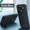 Luxury Carbon Fiber Pattern Skin-friendly Case For OPPO Find X9 Pro X8 Pro Foldable Bracket Magnetic Shockproof Protector Cover