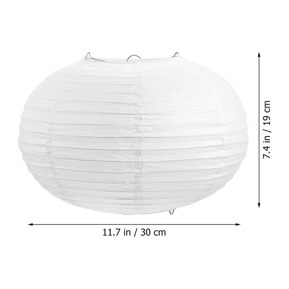 TOYMYTOY Lampshade, Plain, Japanese Style, Pendant, Replacement Lampshade, Stylish, Paper Lantern, Ceiling Light, Japanese Room Lighting, Hanging