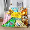 Pikachu Friends Blanket Comfortable Perfect for Couch Sofa Picnics Four Seasons Universal Warmthful Decor Best Holiday Gift for Friends Family