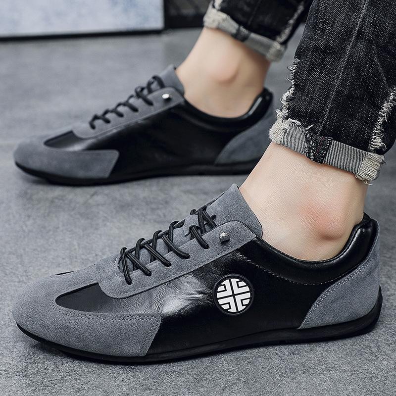 Men's shoes summer new trend versatile casual shoes soft sole one pedal lazy shoes Doudou shoes trendy shoes Forrest Gump shoes men