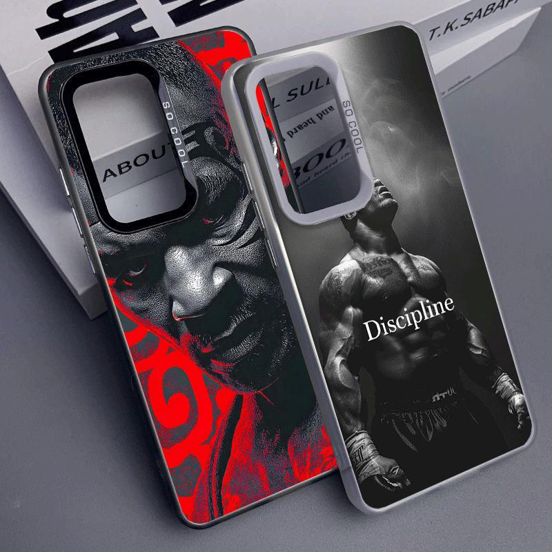 Mike Tyson Boxer Mann Weiche Handyhülle für Samsung A17 A16 A15 A14 A13 A57 A56 A55 A54 A53 A37 A36 A35 A34 A33 A26 A25 A24 A23 A52