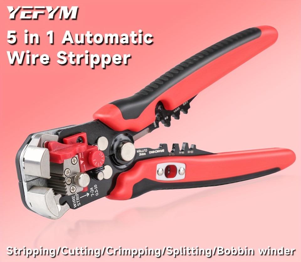 5-In-1 Multifunctional Automatic Wire Stripping Pliers(0.25-10Mm²) YES-1R Crimping, Cutting, Splitting, And Merging Wires Tools