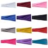 2024 New Women Solid Color Elastic Hair Bands Yoga Headband For Women Twist Cotton Wide Turban Knotted Headwrap Hair Accessories