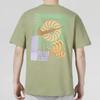 Nike Back Graffiti Logo T-Shirt 'Green' Men's FB9787-386