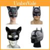 Maschera in PVC di Batman per Cosplay Il Cavaliere Oscuro - Il Ritorno Lega della Giustizia Accessorio per Festa