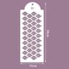 Fondant Cake Mesh Stencil Stamps Stencils Embossing For Decorating Tool Plastic Spray Mold Cookies Chocolate Drawing Painting