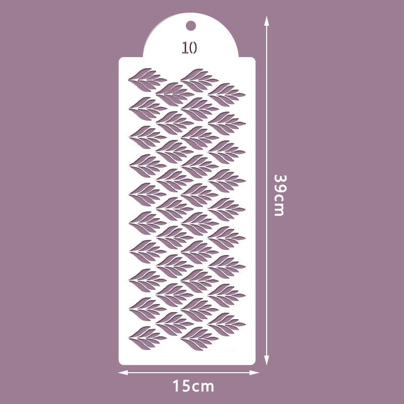 Fondant Cake Mesh Stencil Stamps Stencils Embossing For Decorating Tool Plastic Spray Mold Cookies Chocolate Drawing Painting