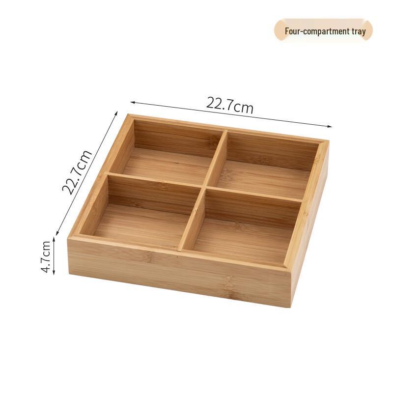 Japanese Style Bamboo Wood Serving Tray