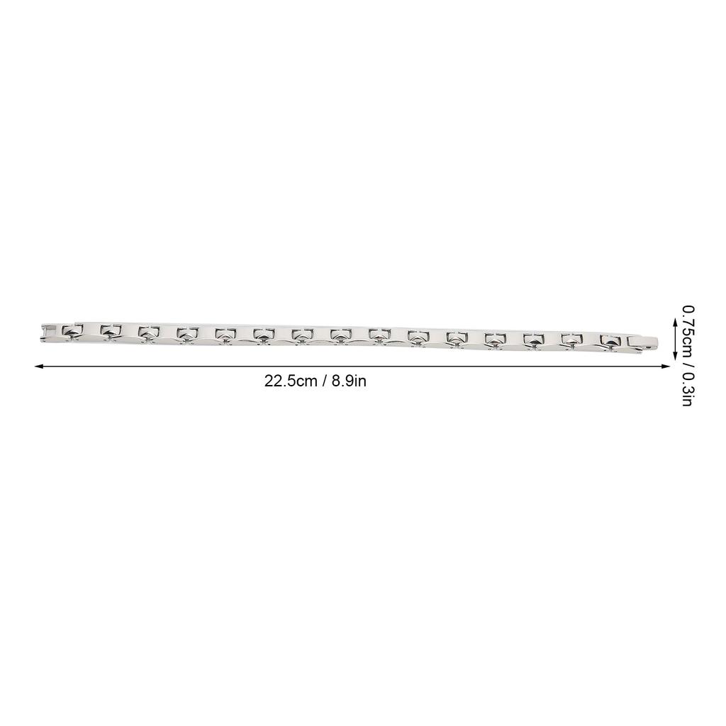 Women Magnet Bracelet Stainless Steel Magnetic Therapy Bracelet for Healthy Care