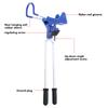 Adjustable Fishing Rod Holder Stable Fishing Rod Stand Bracket Convenient Poles Holder Insert Ground Metal Stand