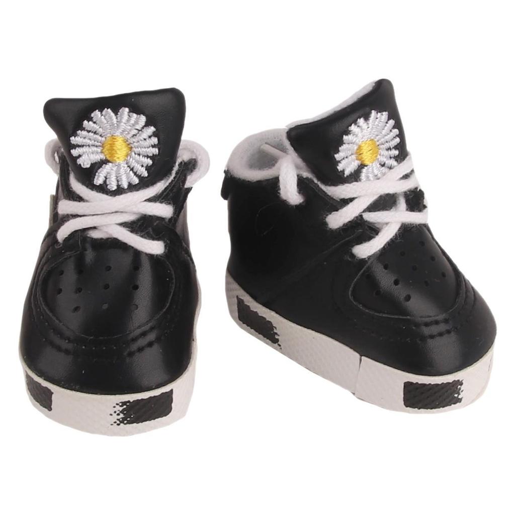 18" Doll Sneakers, 20cm Cotton Star Shoes, EXO Doll Dress-Up Footwear, Doll Clothes Accessories