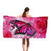 Beach Towel Quick-Drying Absorbent Beach Towel Microfiber Digital Printing Bath Towel Adult Plus