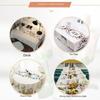 New Chinese Style Household Waterproof and Oil Proof PVC Tablecloth  Embroider Long Strip Tablecloth Coffee Table Cover Cloth