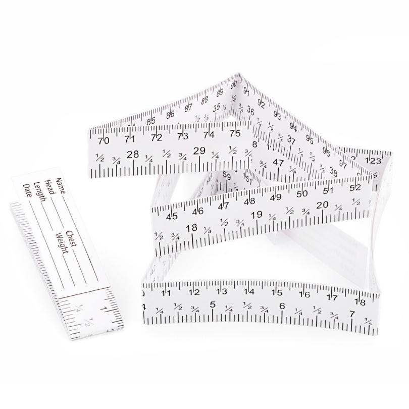 20pcs 24 Inch / 60CM Wound Measurement Tools Disposable Wound Measuring Rulers