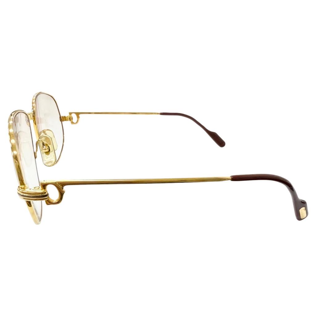 Great Cartier Glasses Trinity de Cartier gold Used