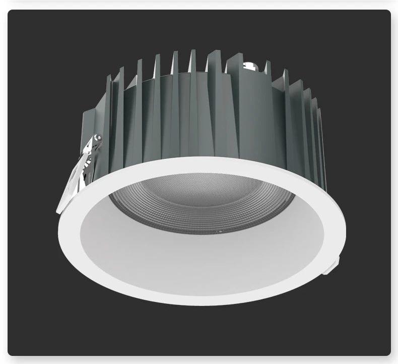 Anti-Fog Narrow Edge LED Downlight for Kitchen & Bathroom Ceilings