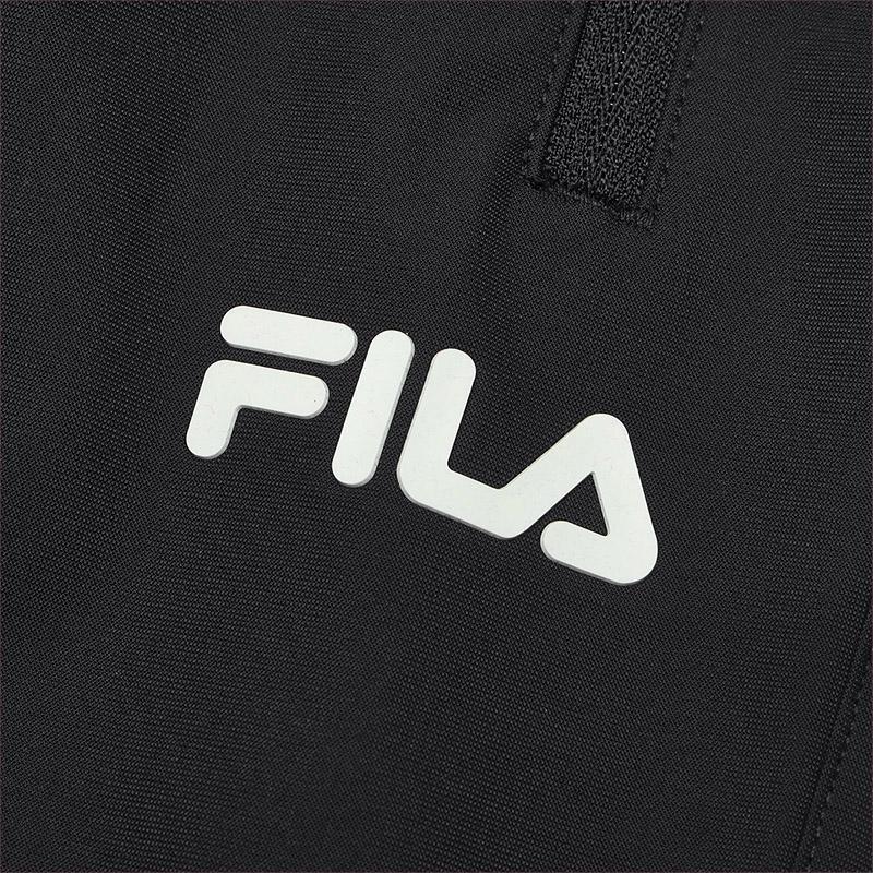FILA Comfortable Versatile Workwear Knitted Sports Pants Men bottoms Black F11M519603FBK