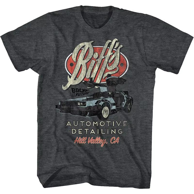 new Summer Back to the Future movie motorcycle summer Unisexs Tshirt Womens Tshirt adult childrens parents Tshirt
