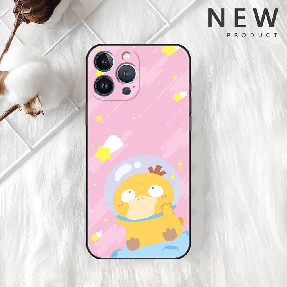 Χαριτωμένη θήκη Pokemon EEvee για Apple iPhone 13 Pro Max 12 11 Mini X XS XR SE 2020 7 8 Plus 6 6S 5 5S Μαλακό κάλυμμα τηλεφώνου TPU Funda Sac