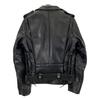 VANSON Typ E Czarna Skóra Krowia Podwójna Kurtka Motocyklowa Kurtka 34 czarnyUżywany