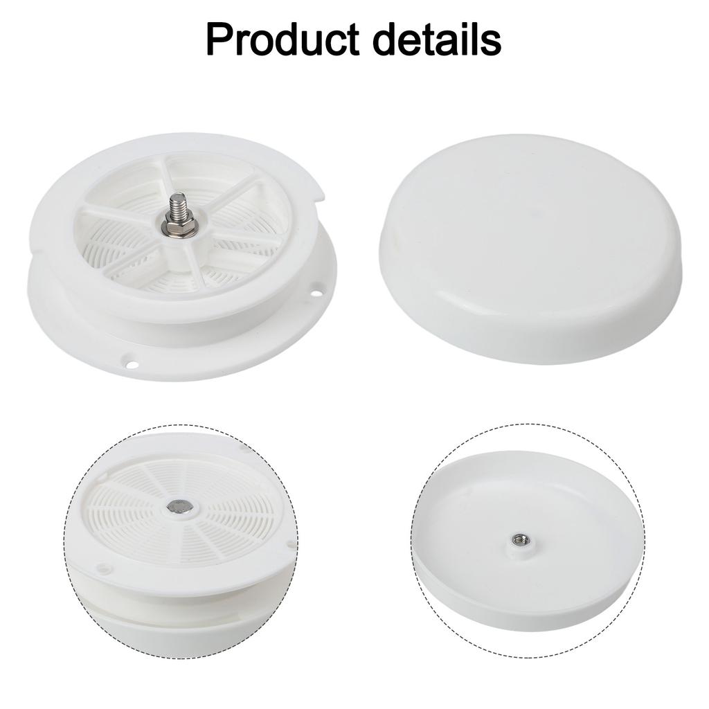 RV Pilzlüfter mit Wasserschutzkappe, entwickelt für Keystone für Anhänger zur Verbesserung der Luftzirkulation und Reduzierung der Luftfeuchtigkeit