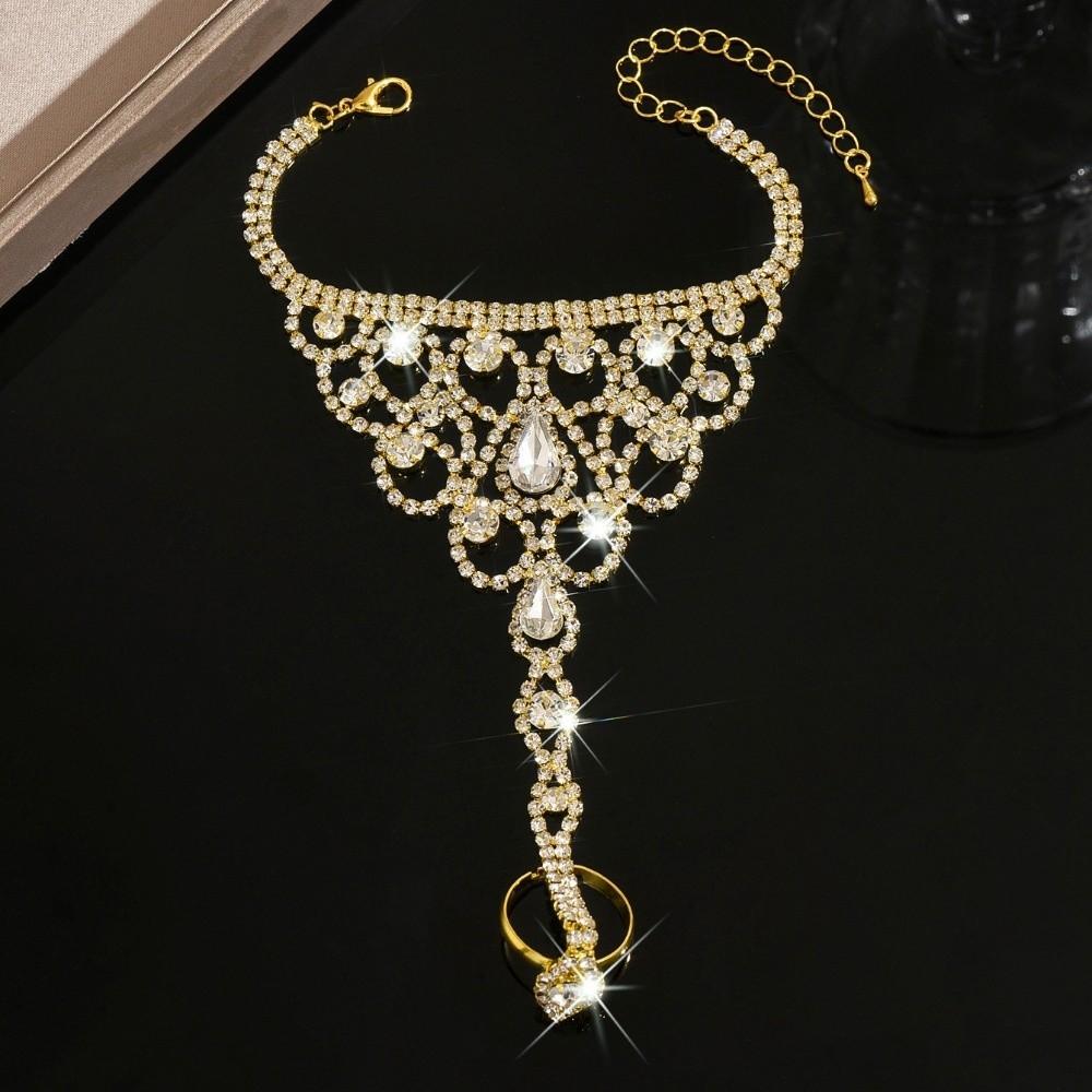 Fashion Daily Versatile Hand Chain Temperament Women'S Bracelet Ring Gift