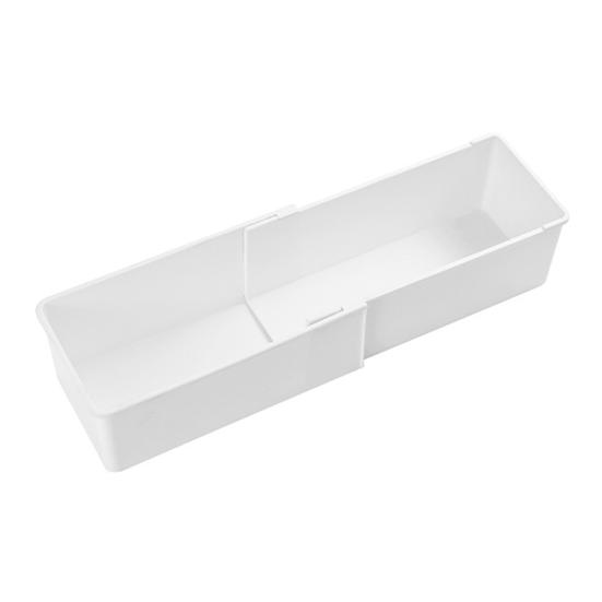 Telescopic Storage Box Drawer Organizer Large Capacity Smooth Edge Retractable Design Space-Saving Tableware