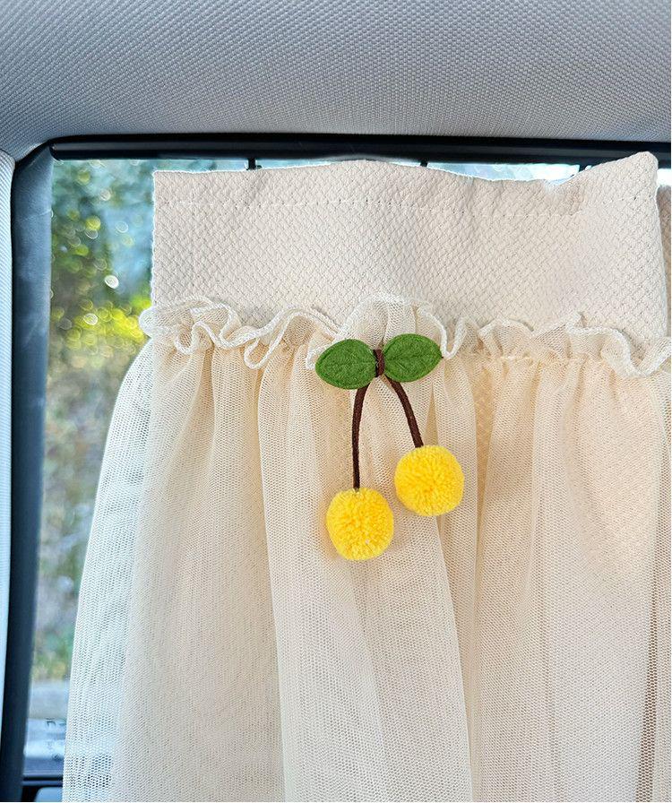 Baby Car Sunshade: Rear Window Suction Cup Blackout Curtain for Sun Protection and Privacy