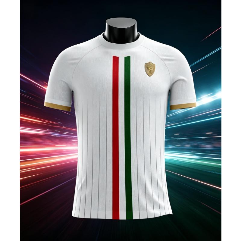 Herren Amedspor 26-27 Heim-Fußballtrikot Kurzarm Fußballhemd Sport-T-Shirt Türkische Fans Training Familien-Partnerlook XS