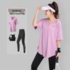 2024 Plus Size Yoga & Running Fitness Set - Tummy Control, Slim Fit