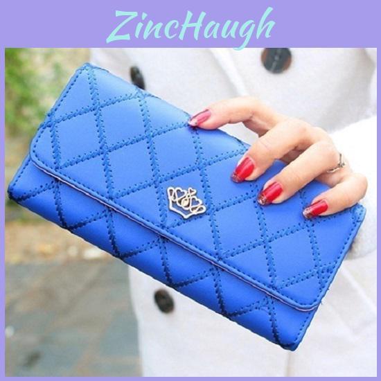 Elegante Damen Geldbörse Clutch Kartenetui aus Kunstleder mit zeitlosem Reiz